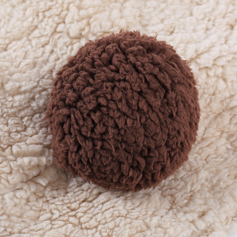 KFX-6044221 Big Bear Style Pet Cotton Clothes for Autumn and Winter in Brown - Sizes 3XL to 8XL