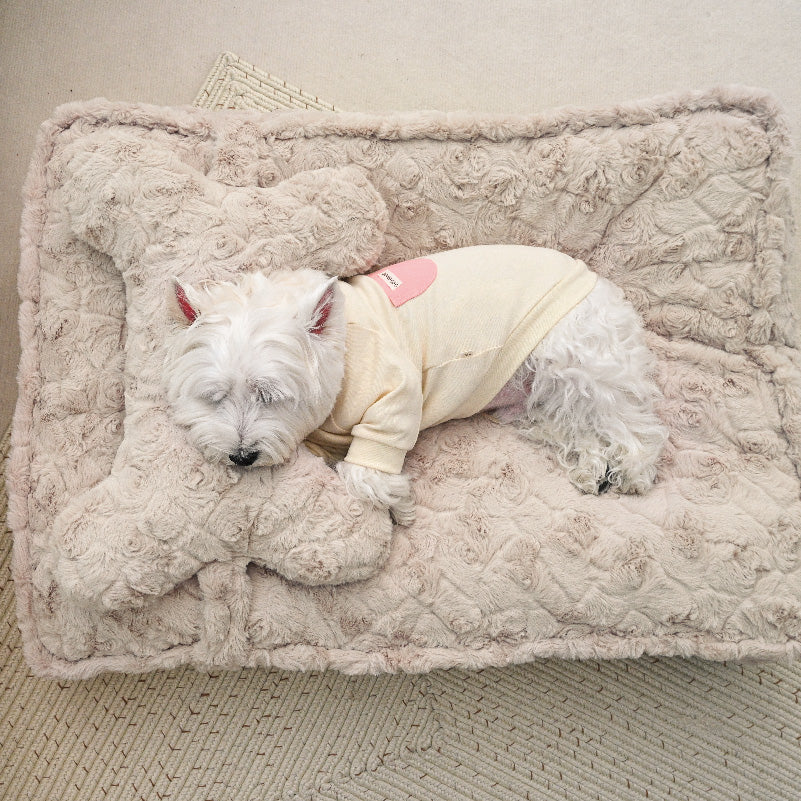 KFX-6047677 Deep Sleeping Dog Nest in Suede with PP Cotton Lining - Available in Small, Medium, and Large