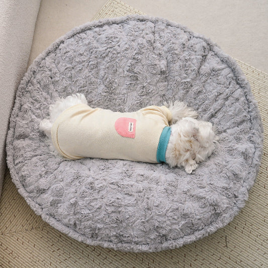 KFX-6047677 Deep Sleeping Dog Nest in Suede with PP Cotton Lining - Available in Small, Medium, and Large
