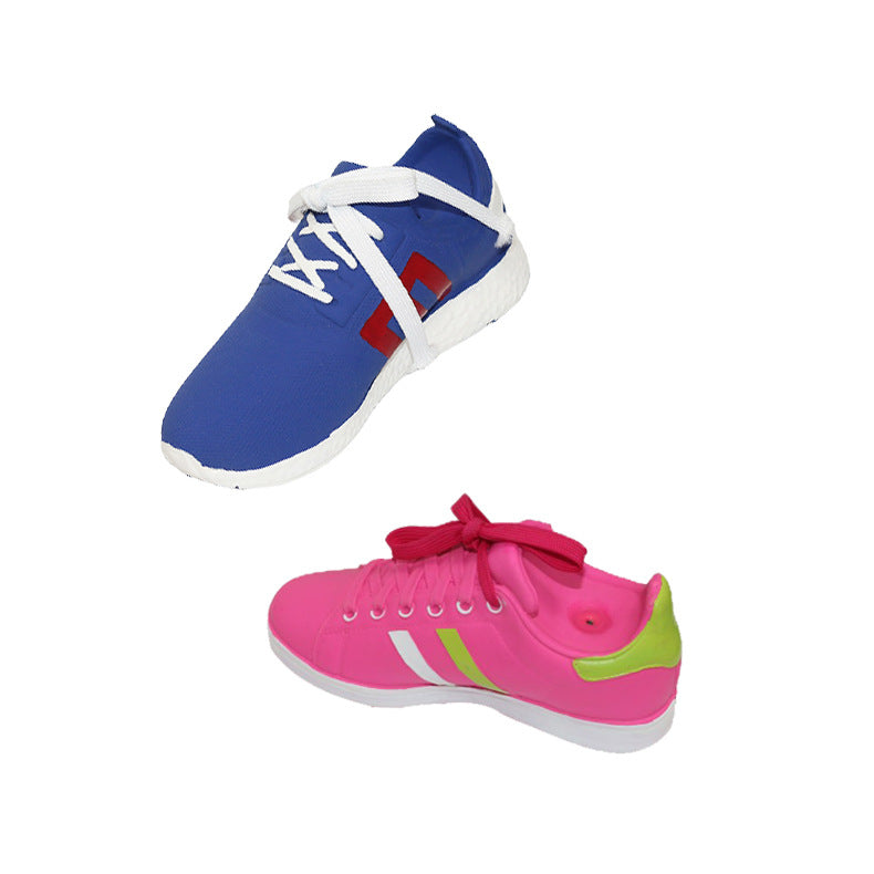 KFX-6052413 Latex-Filled Cotton Pet Toy Shoes for Interactive Play