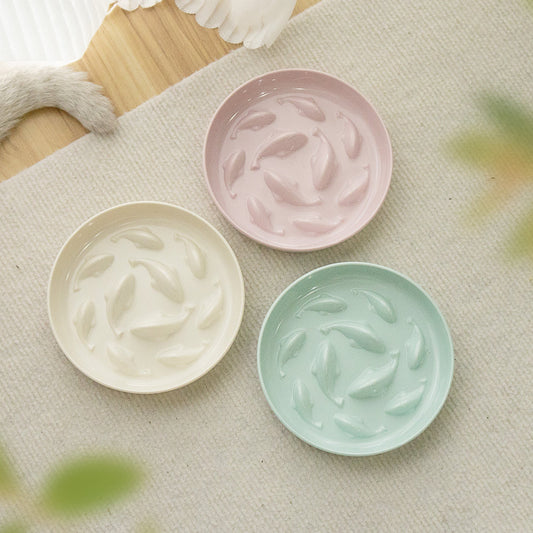 KFX-6055357 Slow Feeding Bowl for Cats and Dogs in Various Colors and Sizes