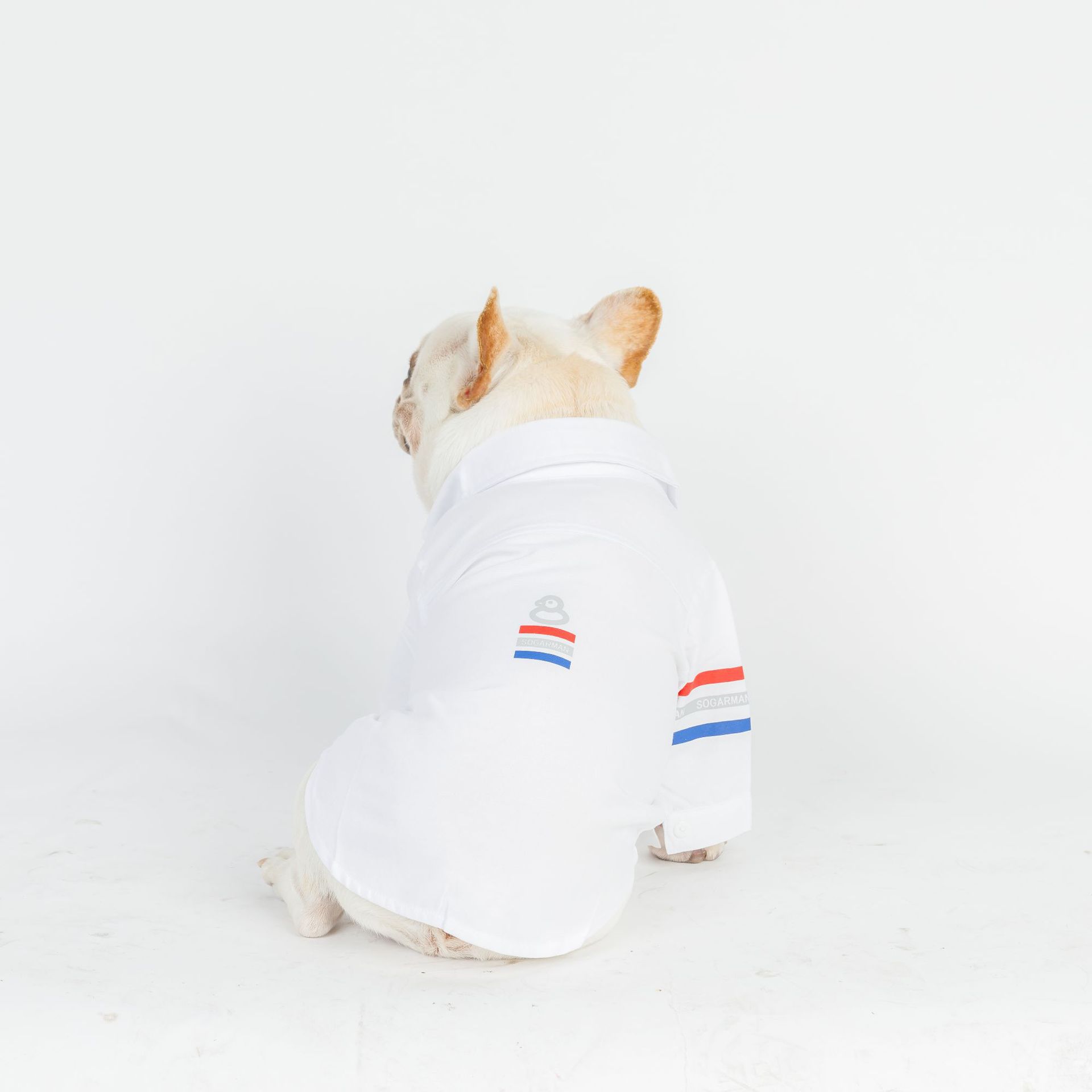 KFX-6057917 Comfortable Cotton Pet Shirt in Hong Kong Tide Duck Design - Available in Multiple Sizes