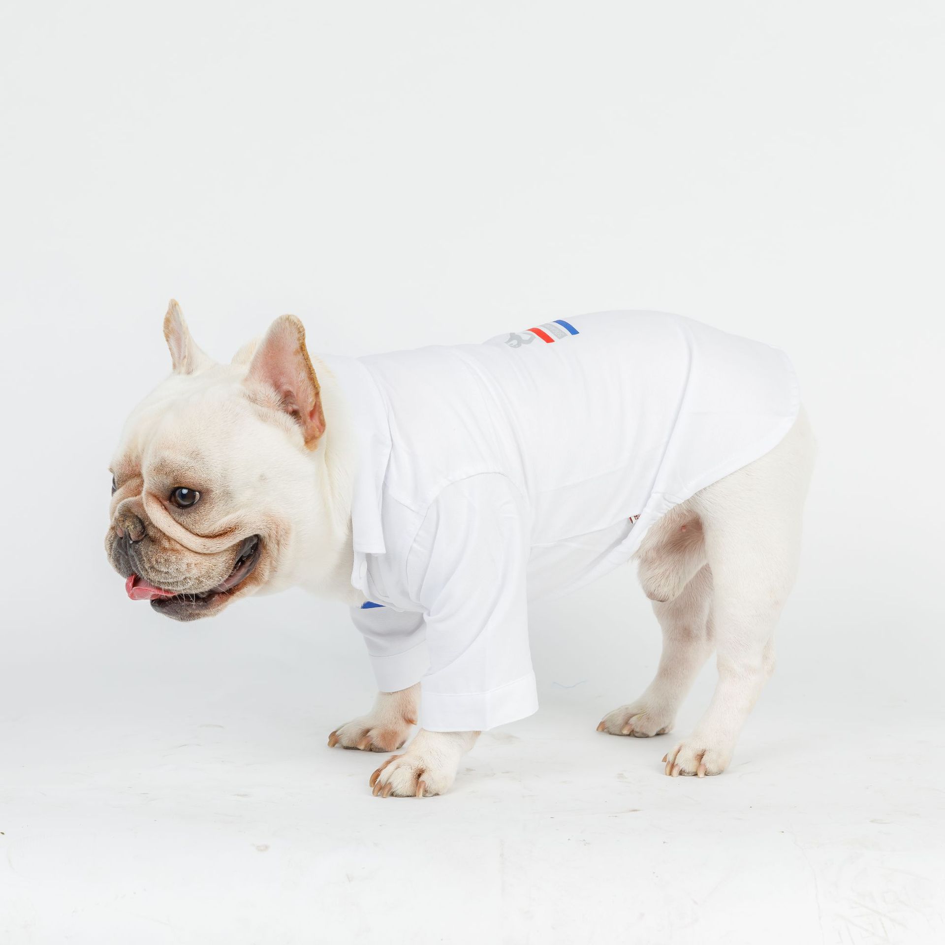 KFX-6057917 Comfortable Cotton Pet Shirt in Hong Kong Tide Duck Design - Available in Multiple Sizes