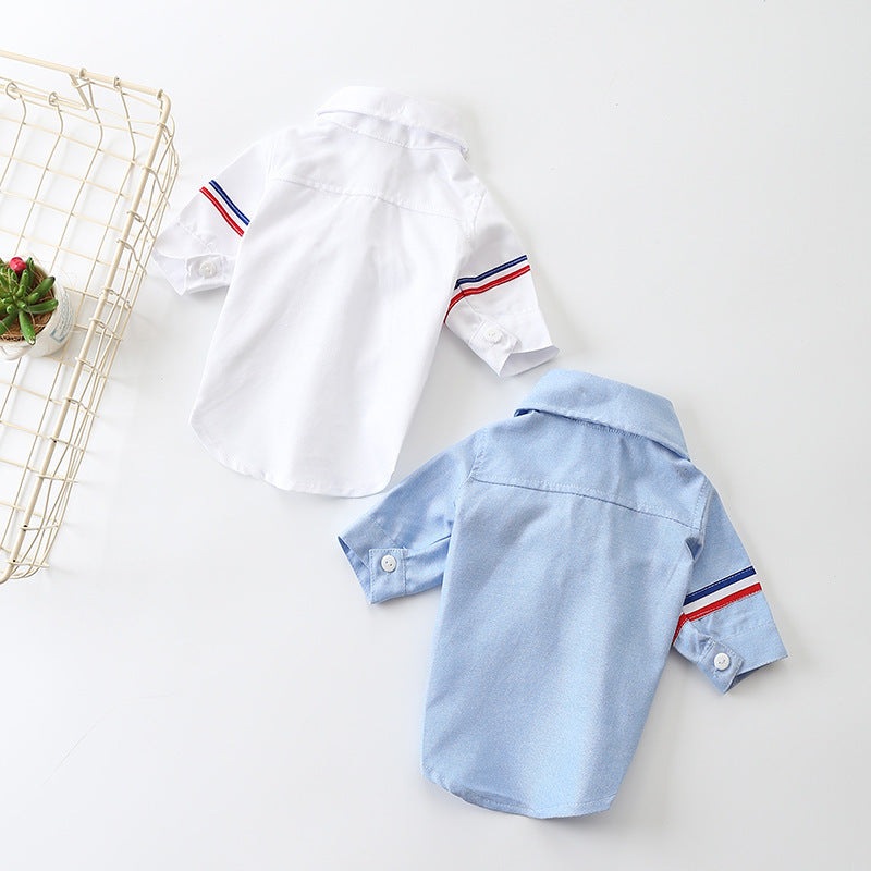 KFX-6057917 Comfortable Cotton Pet Shirt in Hong Kong Tide Duck Design - Available in Multiple Sizes