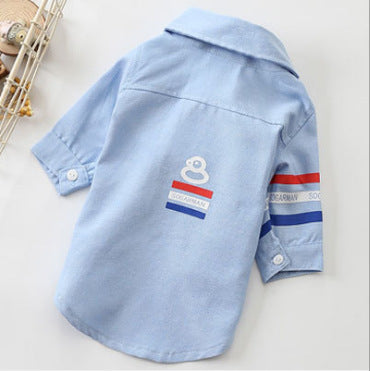 KFX-6057917 Comfortable Cotton Pet Shirt in Hong Kong Tide Duck Design - Available in Multiple Sizes