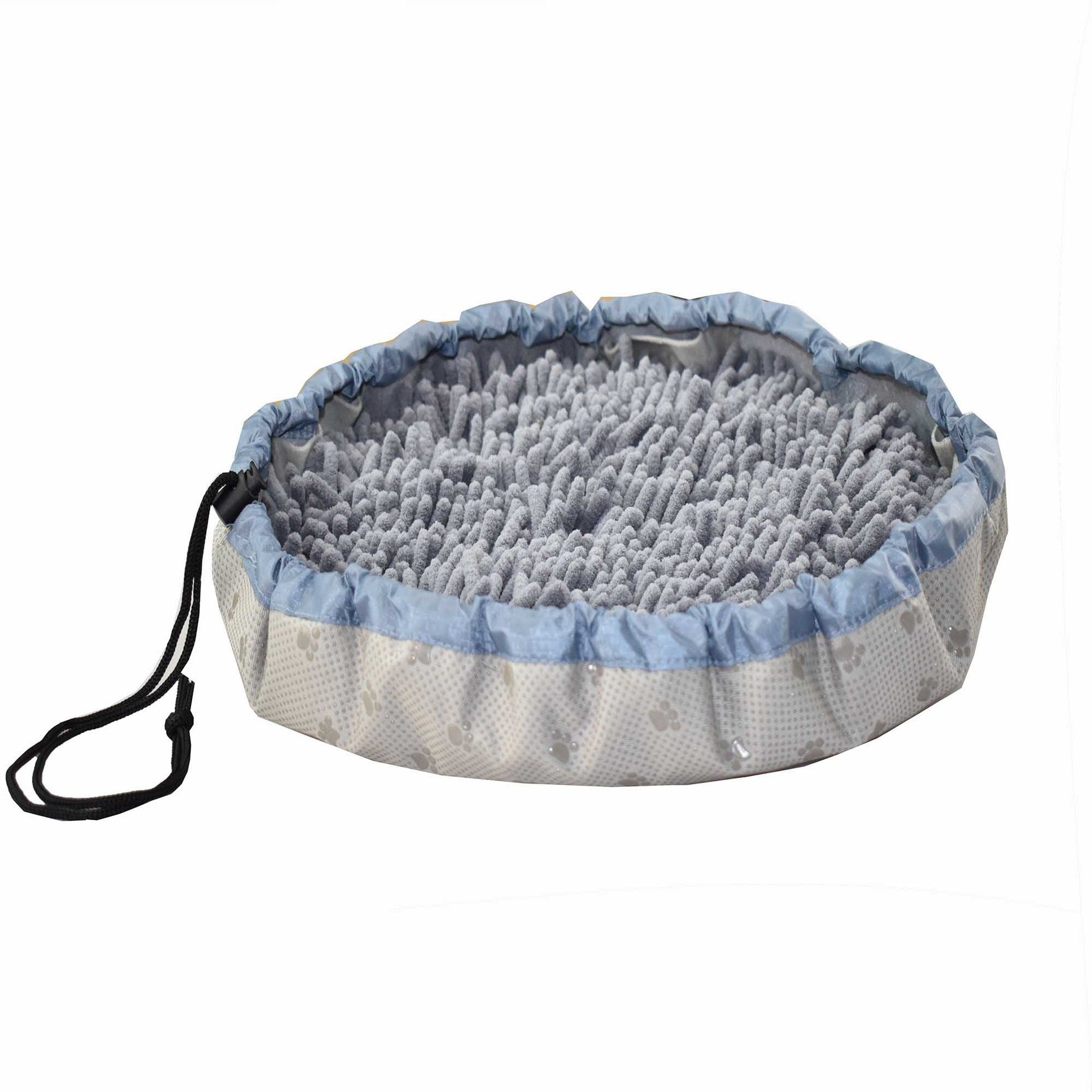 KFX-6061117 Pet Olfactory Training Blanket - Sniffing Pad Made of Polyester, 32x22x3cm in Blue, Green, and Gray