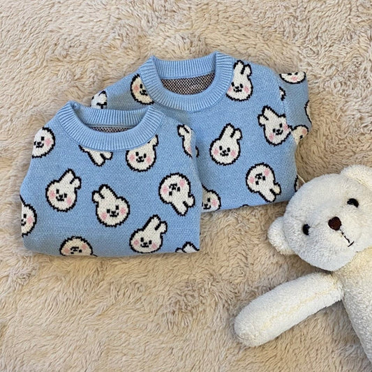 KFX-6067645 Cozy Knitted Dog Sweater for Small Dogs with Charming Patterns and Soft Warm Fabric