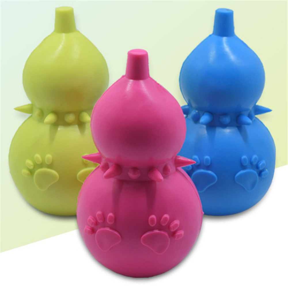 KFX-6071485 Durable Rubber Pet Toy for Dogs and Cats - Bite Resistant, Teeth Grinding & Strengthening