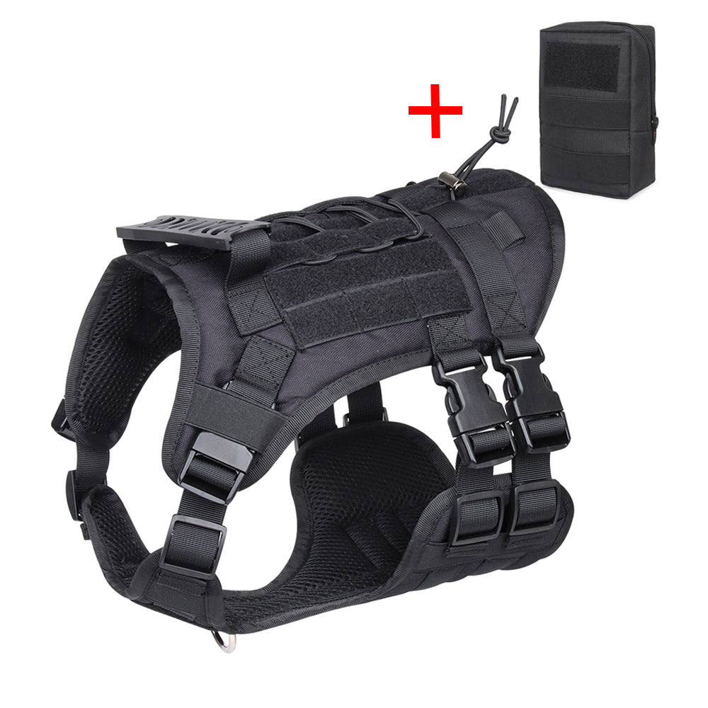 KFX-6072125 Tactical Pet Chest and Back Vest with Adjustable Straps and Multiple Colors