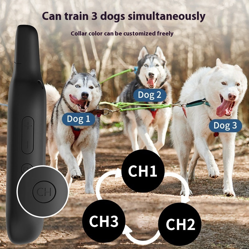 KFX-6073661 Waterproof Remote Control Dog Trainer with Nylon and TPU Collars