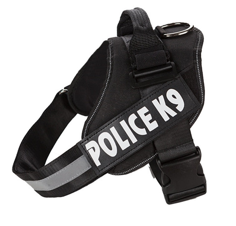 KFX-6077885 K9 Explosion-Proof Oxford Cloth Dog Harness with Adjustable Chest Strap