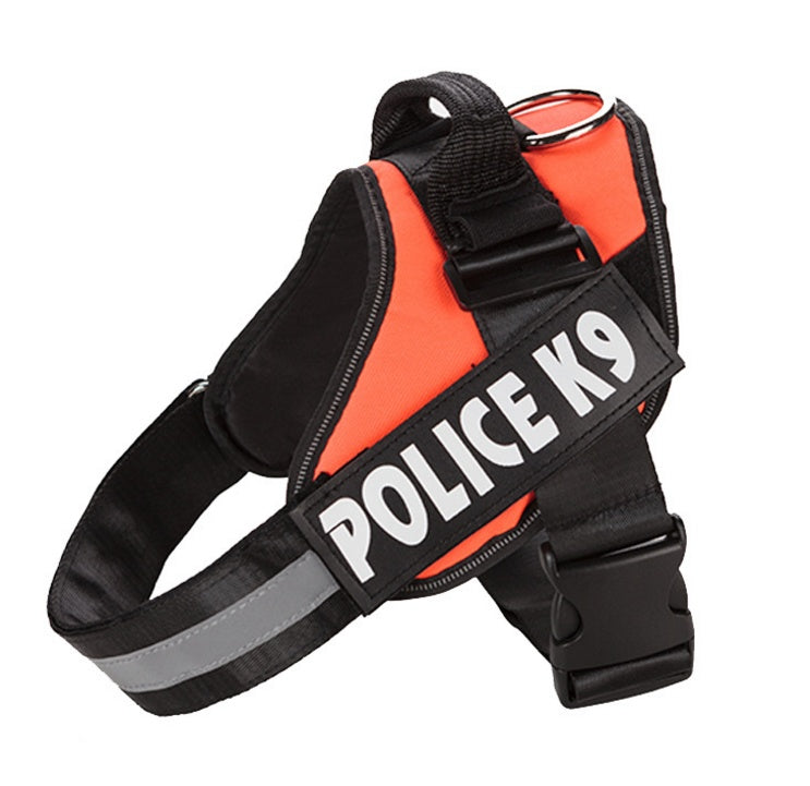 KFX-6077885 K9 Explosion-Proof Oxford Cloth Dog Harness with Adjustable Chest Strap
