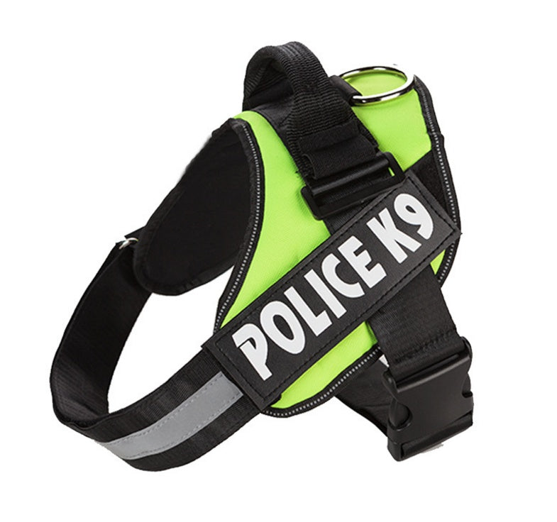 KFX-6077885 K9 Explosion-Proof Oxford Cloth Dog Harness with Adjustable Chest Strap