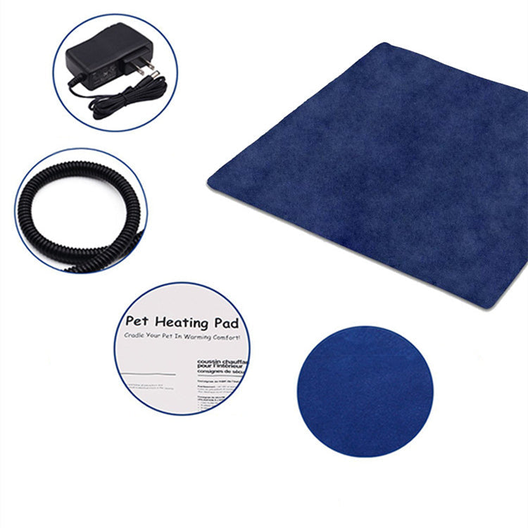 KFX-6080445 Pet Heating Pad 65x40cm – Waterproof Temperature-Controlled Electric Blanket for Cats and Dogs
