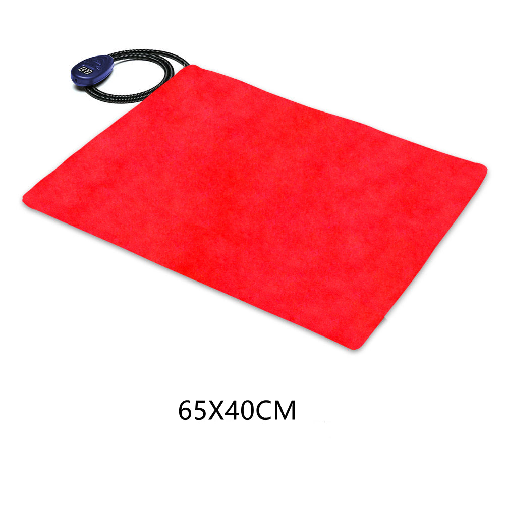KFX-6080445 Pet Heating Pad 65x40cm – Waterproof Temperature-Controlled Electric Blanket for Cats and Dogs