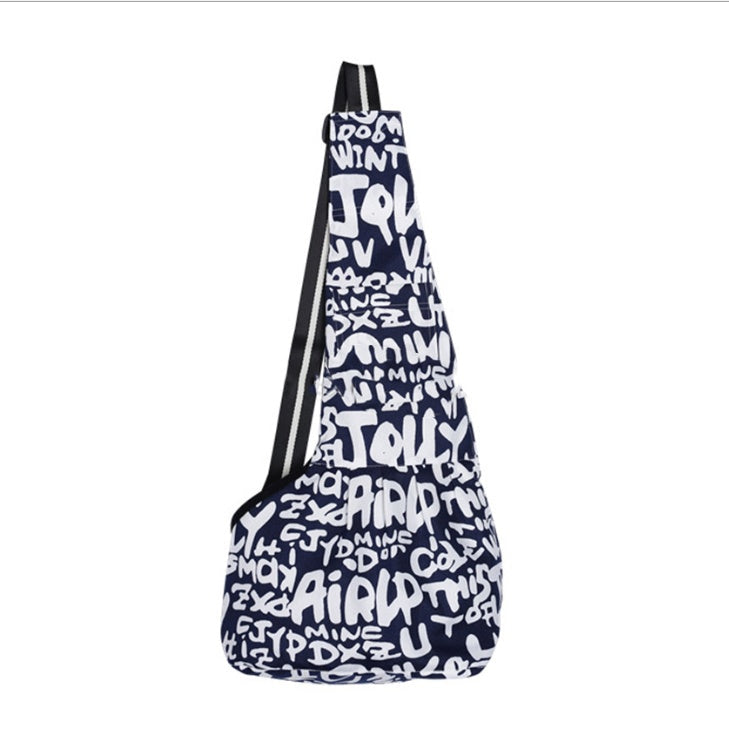 KFX-6080829 Portable Oxford Travel Shoulder Bag for Small to Medium Pets - Comfortable Cross-Body Design