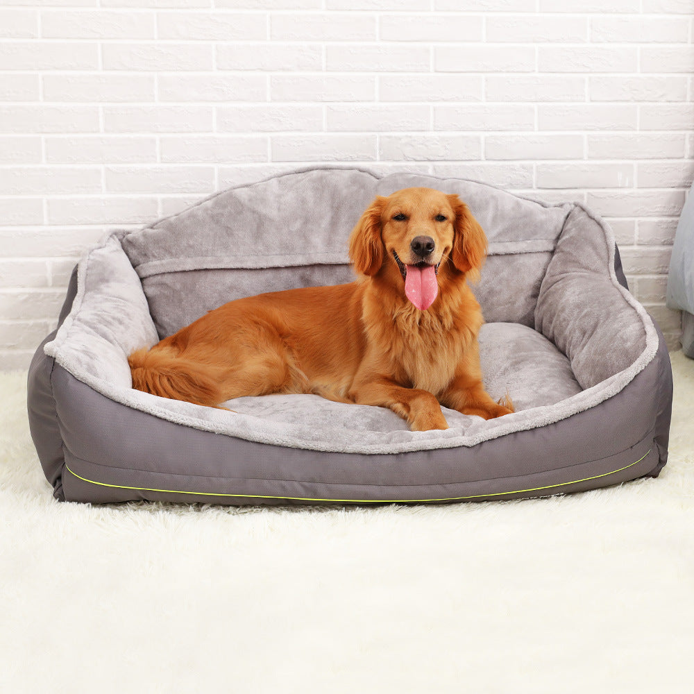 KFX-6082621 Cozy Polyester Dog Sofa Bed - Multiple Sizes Available