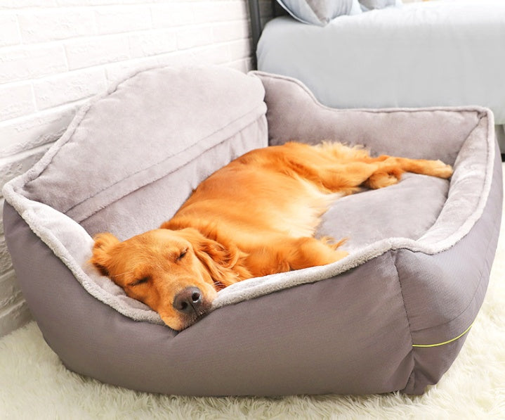 KFX-6082621 Cozy Polyester Dog Sofa Bed - Multiple Sizes Available