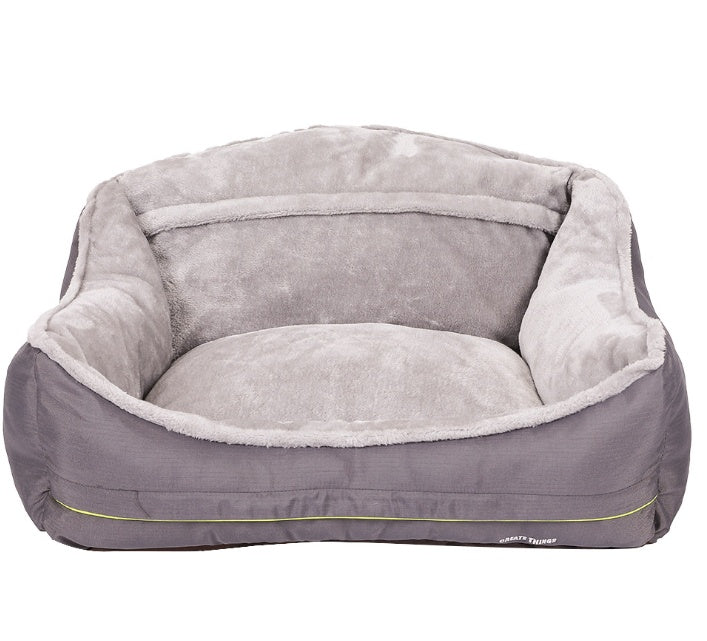KFX-6082621 Cozy Polyester Dog Sofa Bed - Multiple Sizes Available