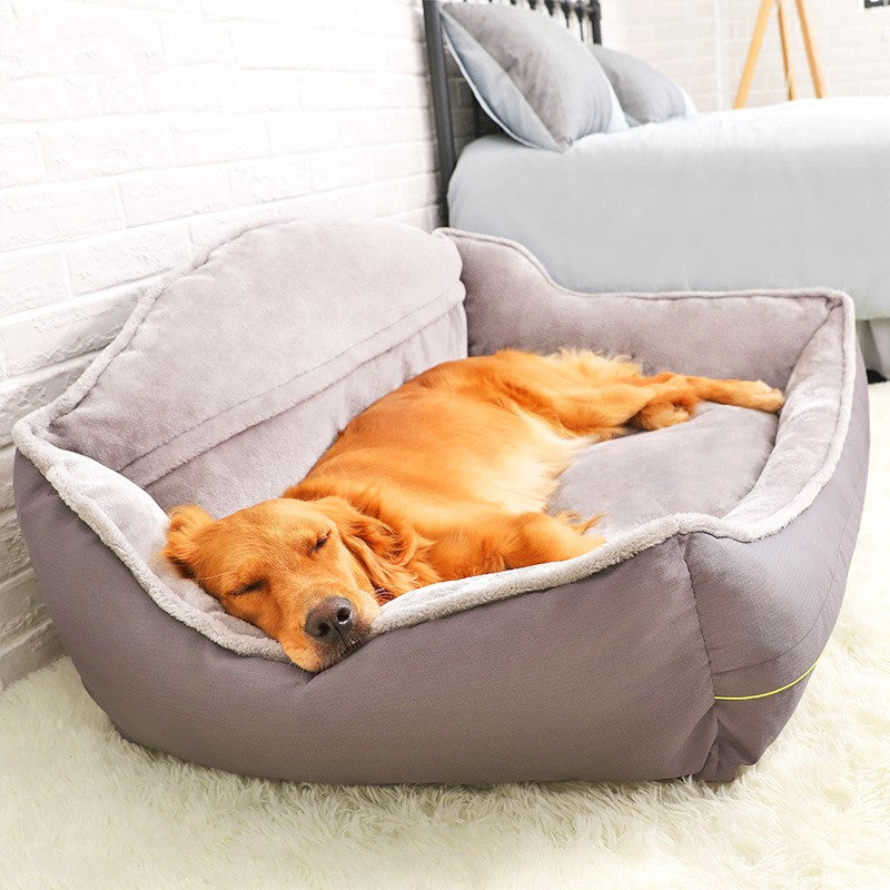 KFX-6082621 Cozy Polyester Dog Sofa Bed - Multiple Sizes Available