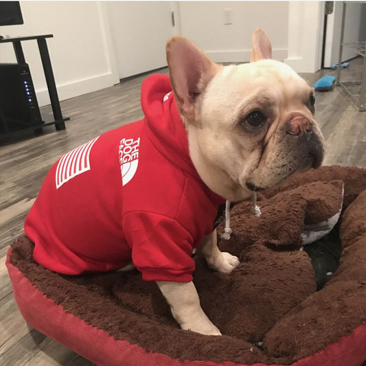 KFX-6082749 Cozy Polyester Sweatshirt for Dogs - Autumn & Winter Season Apparel