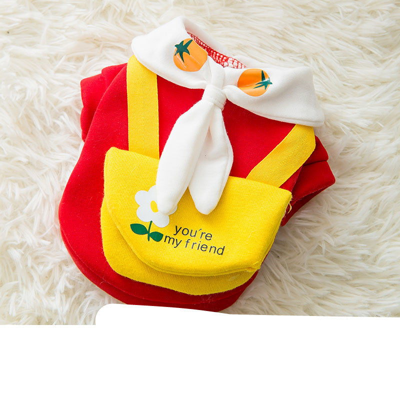 KFX-6086717 Casual Early Spring Sweaters for Small Dogs and Cats with Fun Designs