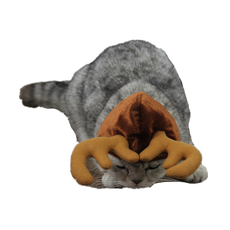 KFX-6089149 Plush Christmas Antlers for Dogs and Cats - Neck Size 23cm