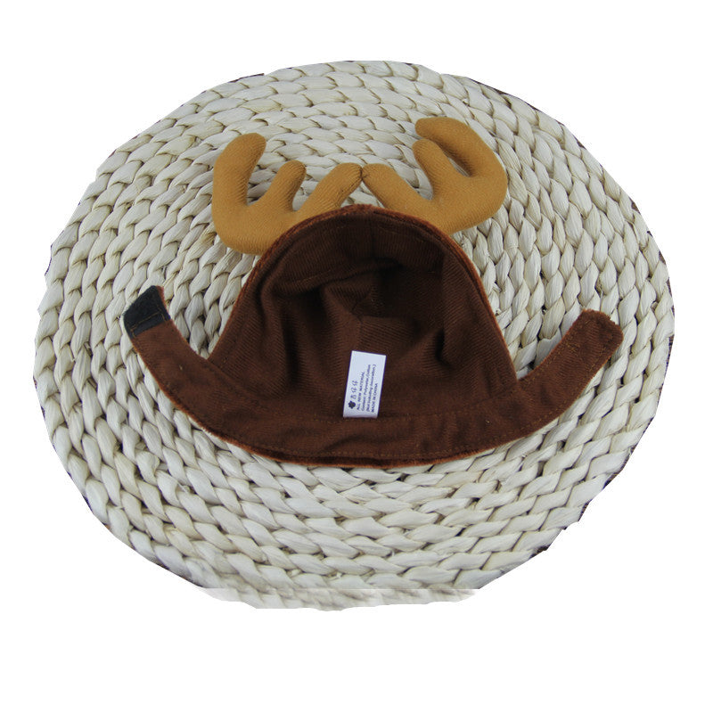 KFX-6089149 Plush Christmas Antlers for Dogs and Cats - Neck Size 23cm