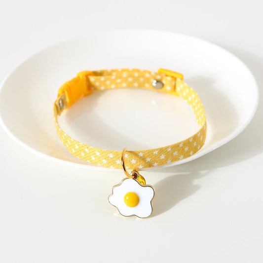 KFX-6097853 Adjustable Cat Bow Tie Ring - Unisex Pet Collar with Various Designs
