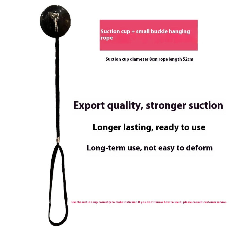 KFX-6099645 Pet Bath Steel Wire Rope with Suction Cup – Single and Double Options Available