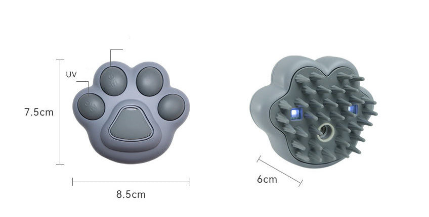 KFX-6101437 Pet Steam Massage Grooming Comb for Cats and Dogs – Hair Removal and Relaxation Tool