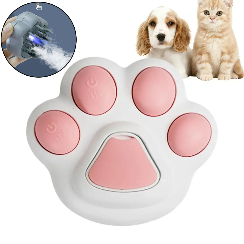 KFX-6101437 Pet Steam Massage Grooming Comb for Cats and Dogs – Hair Removal and Relaxation Tool