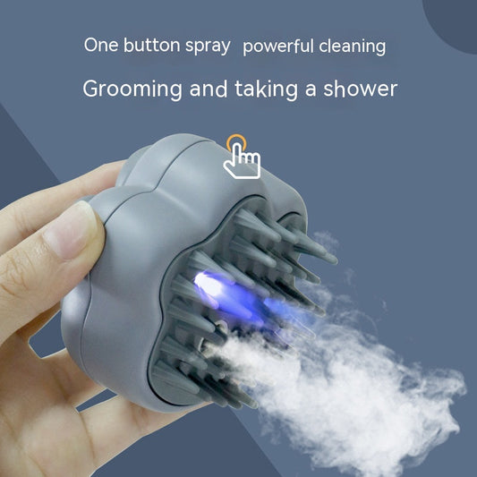KFX-6101437 Pet Steam Massage Grooming Comb for Cats and Dogs – Hair Removal and Relaxation Tool