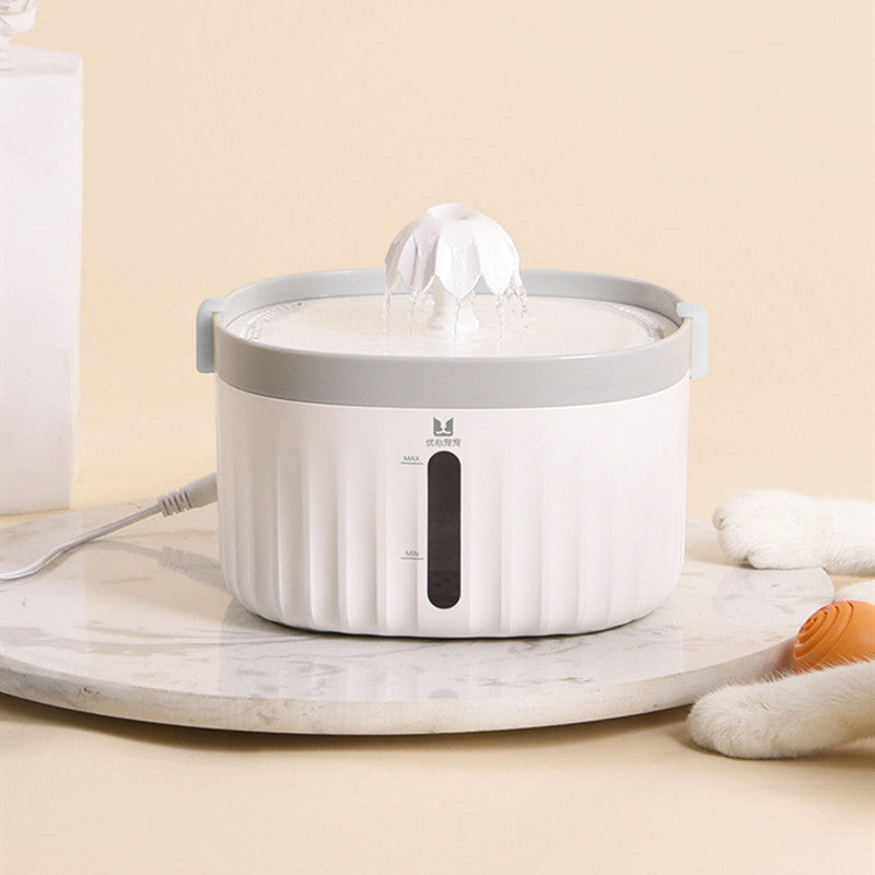 KFX-6101693 Automatic Cat Water Dispenser with Removable Filter and Power Cut Protection