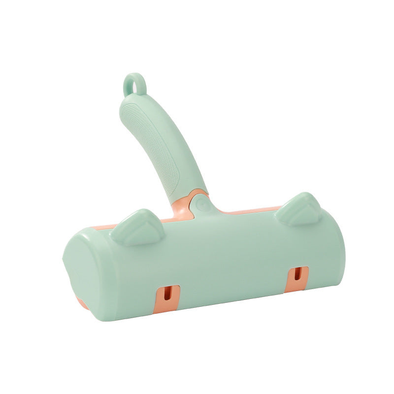 KFX-6107197 Cat Hair Removal Brush for Effective Pet Fur Cleanup - Available in Mint Green and Twilight Gray