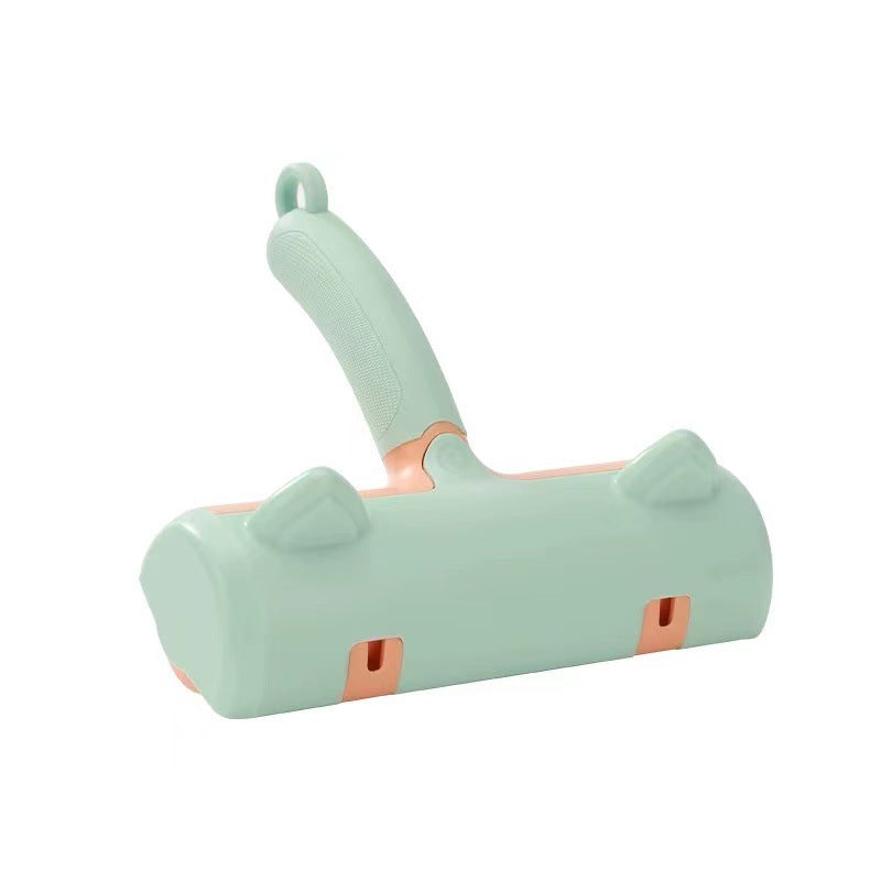 KFX-6107197 Cat Hair Removal Brush for Effective Pet Fur Cleanup - Available in Mint Green and Twilight Gray