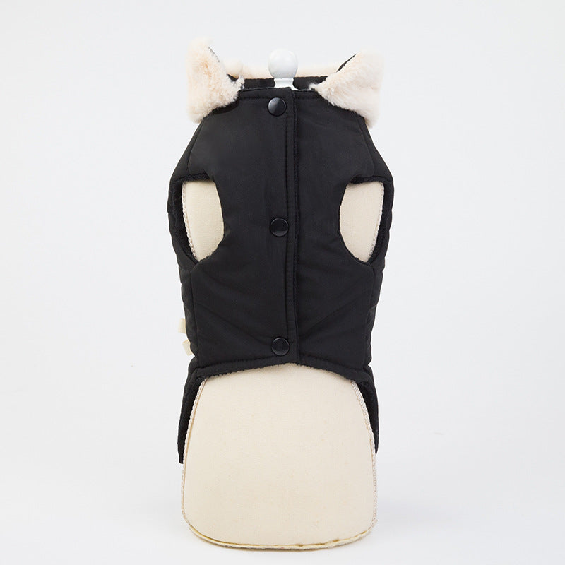 KFX-6115517 Stylish Cotton Pet Clothes with Bow - Various Sizes Available