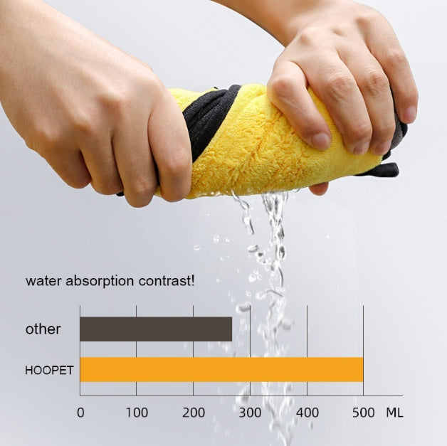 KFX-6116797 Absorbent Fiber Dog Bath Towel for Quick Drying