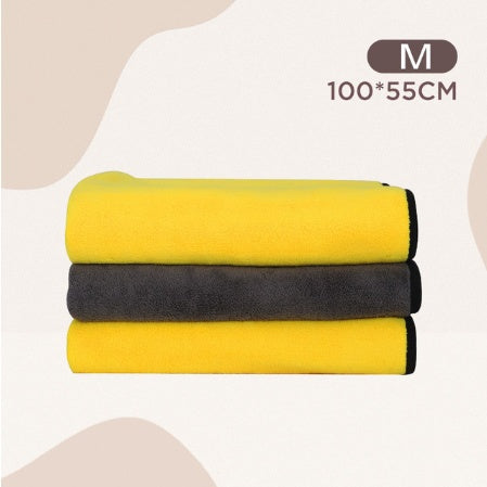 KFX-6116797 Absorbent Fiber Dog Bath Towel for Quick Drying