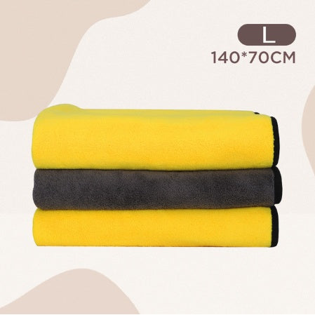 KFX-6116797 Absorbent Fiber Dog Bath Towel for Quick Drying
