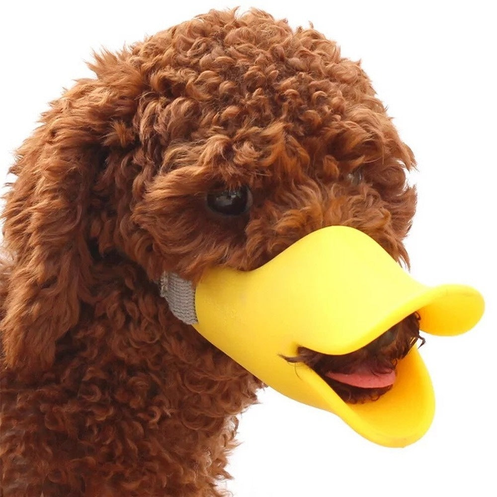 KFX-6120381 Silicone Dog Muzzle Mask for Small and Large Breeds - Anti-Bite & Barking Safety Accessory