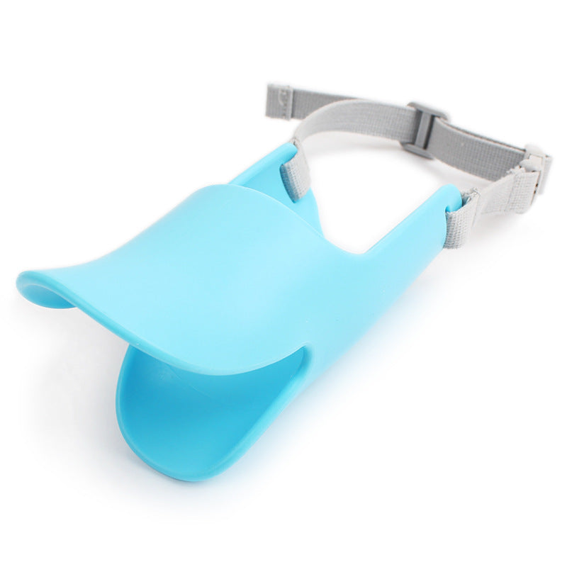 KFX-6120381 Silicone Dog Muzzle Mask for Small and Large Breeds - Anti-Bite & Barking Safety Accessory
