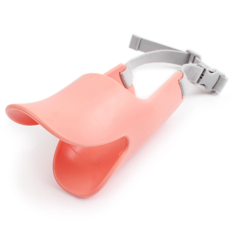 KFX-6120381 Silicone Dog Muzzle Mask for Small and Large Breeds - Anti-Bite & Barking Safety Accessory