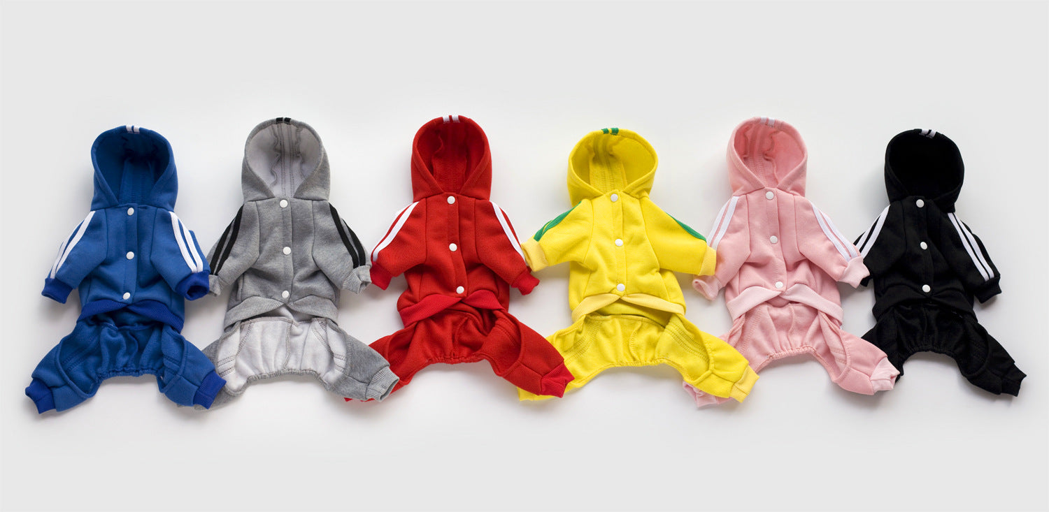 KFX-6121277 Cozy Cotton Dog Hoodie with Size Options for Pets