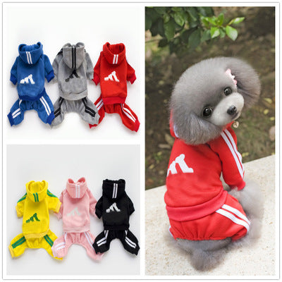 KFX-6121277 Cozy Cotton Dog Hoodie with Size Options for Pets