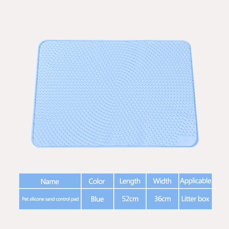 KFX-6124733 Cat Foot Pad Protector – Soft and Durable Material, 52cm x 36cm, Available in Gray, Pink, Blue, and Purple