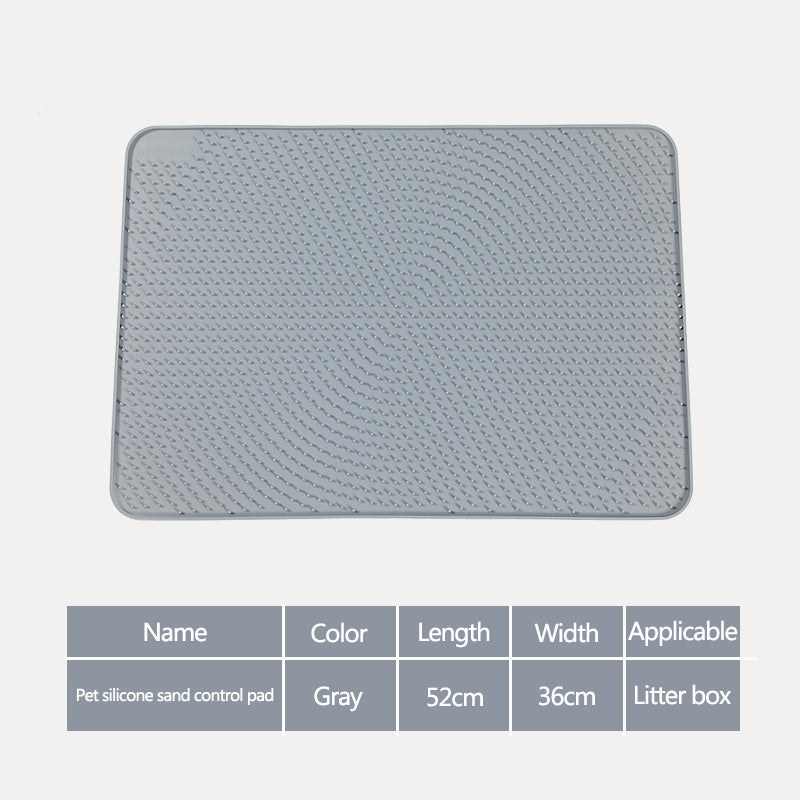KFX-6124733 Cat Foot Pad Protector – Soft and Durable Material, 52cm x 36cm, Available in Gray, Pink, Blue, and Purple