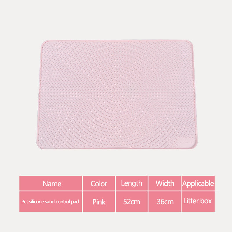 KFX-6124733 Cat Foot Pad Protector – Soft and Durable Material, 52cm x 36cm, Available in Gray, Pink, Blue, and Purple