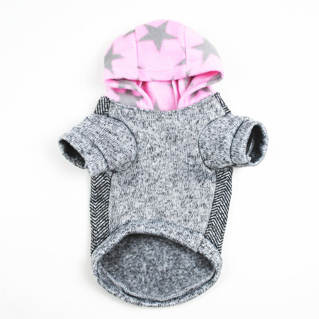 KFX-6125245 Hooded Fleece Sweater for Dogs – Soft, Warm, and Stylish Design