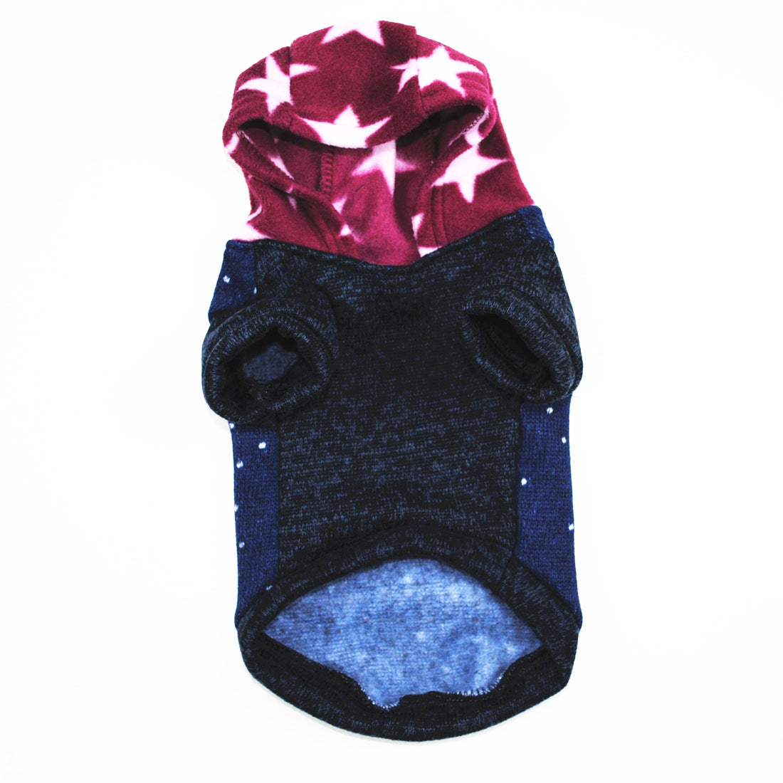 KFX-6125245 Hooded Fleece Sweater for Dogs – Soft, Warm, and Stylish Design